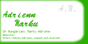 adrienn marku business card